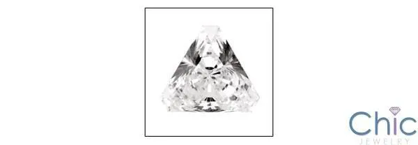 0.50 Triangle Trillion Cubic Zirconia CZ Loose stone