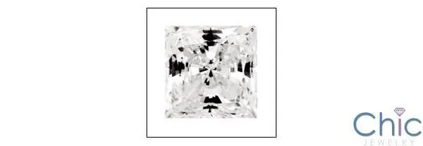 .15 Princess Cubic Zirconia CZ Loose stone