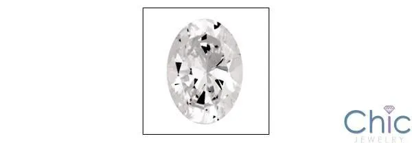 .50 Ct Oval Cubic Zirconia CZ Loose stone