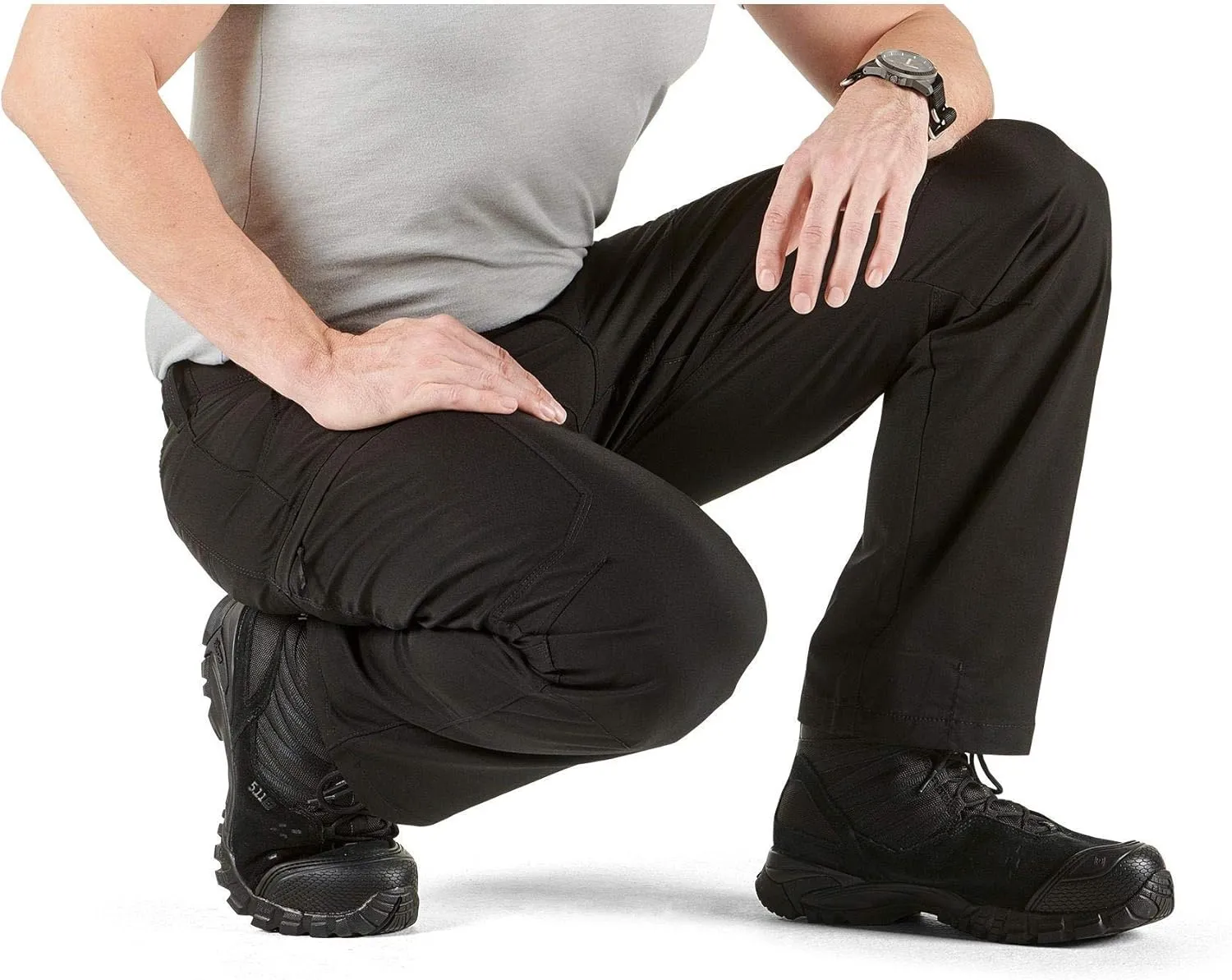 5.11 Tactical Men's Apex Pants, Regular Fit, Gusseted, 10 Pockets, Style 74434
