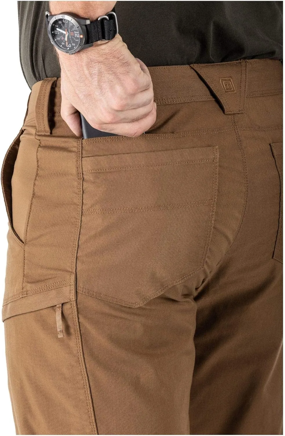 5.11 Tactical Men's Apex Pants, Regular Fit, Gusseted, 10 Pockets, Style 74434