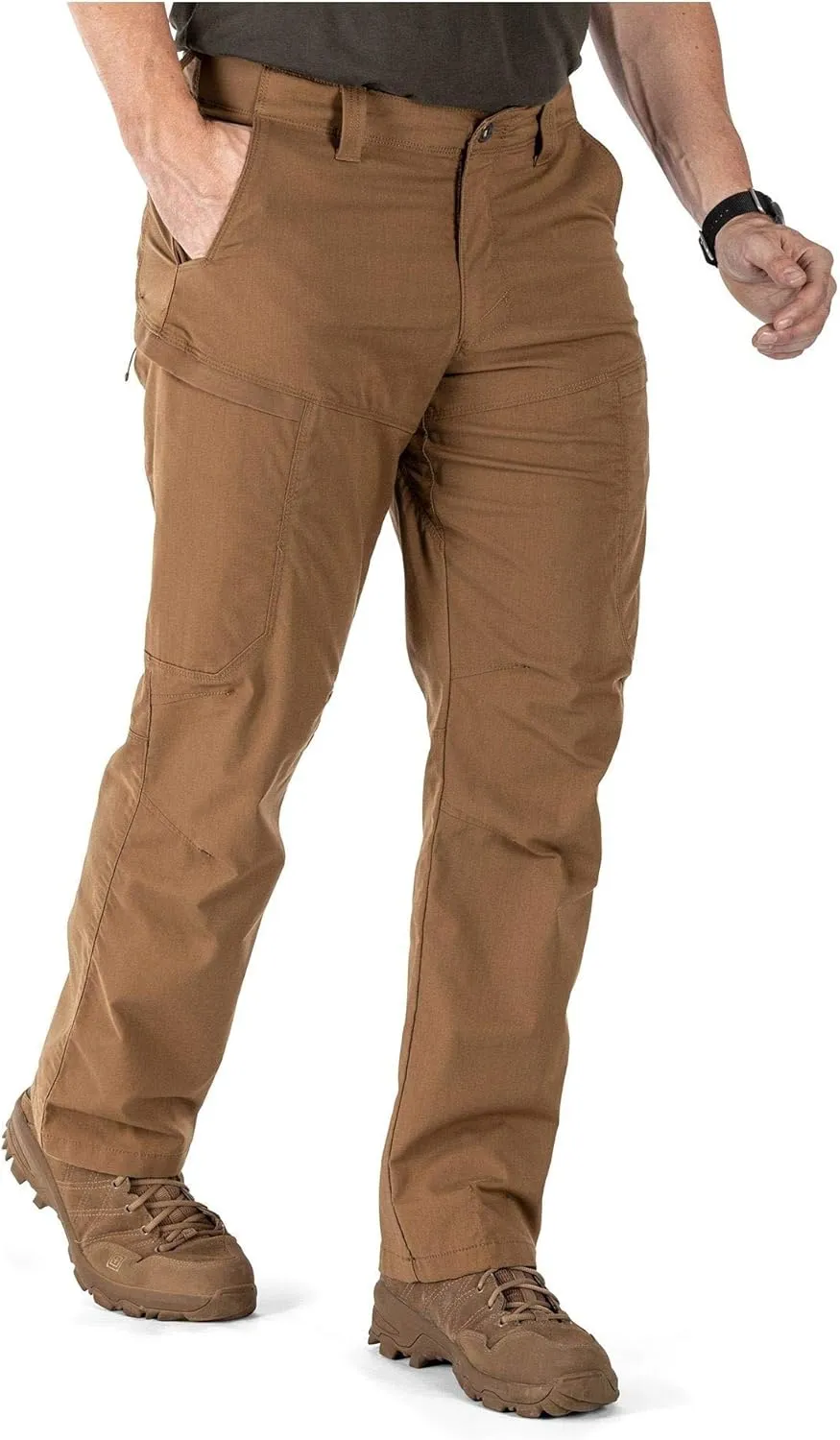 5.11 Tactical Men's Apex Pants, Regular Fit, Gusseted, 10 Pockets, Style 74434