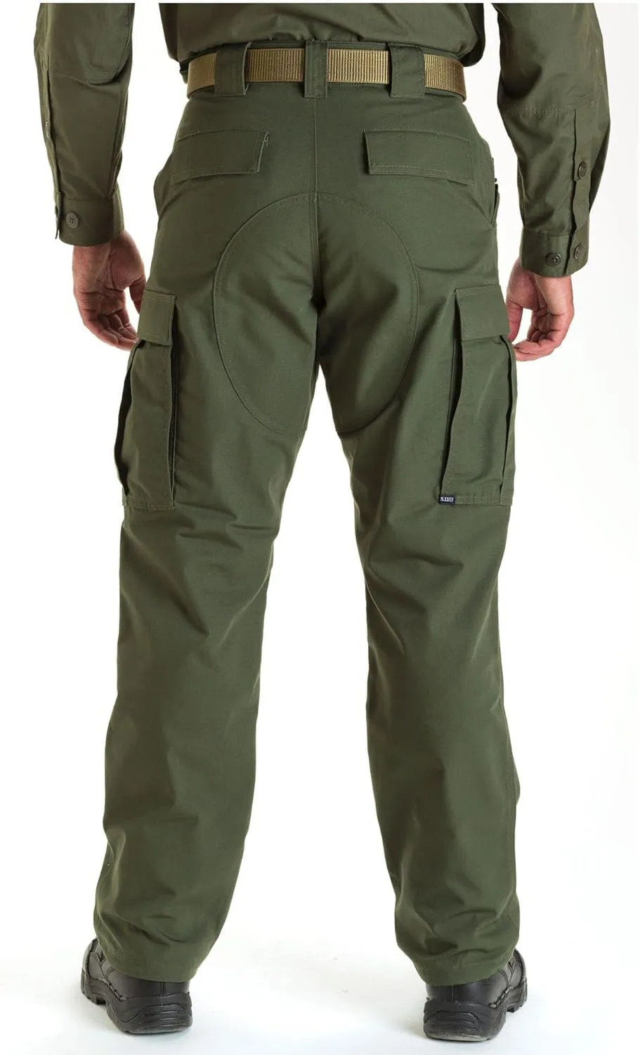5.11 Tactical Pants for Men, TDU Ripstop Cargo Work Pant for Police, Operator, & Patrol, Style 74003ABR