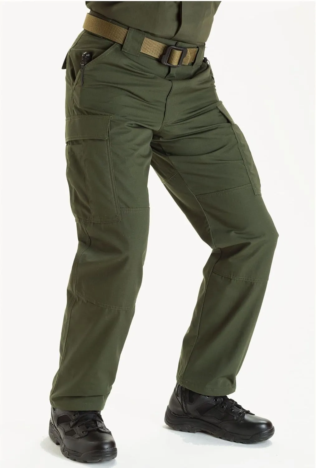 5.11 Tactical Pants for Men, TDU Ripstop Cargo Work Pant for Police, Operator, & Patrol, Style 74003ABR