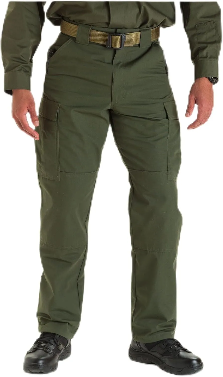5.11 Tactical Pants for Men, TDU Ripstop Cargo Work Pant for Police, Operator, & Patrol, Style 74003ABR
