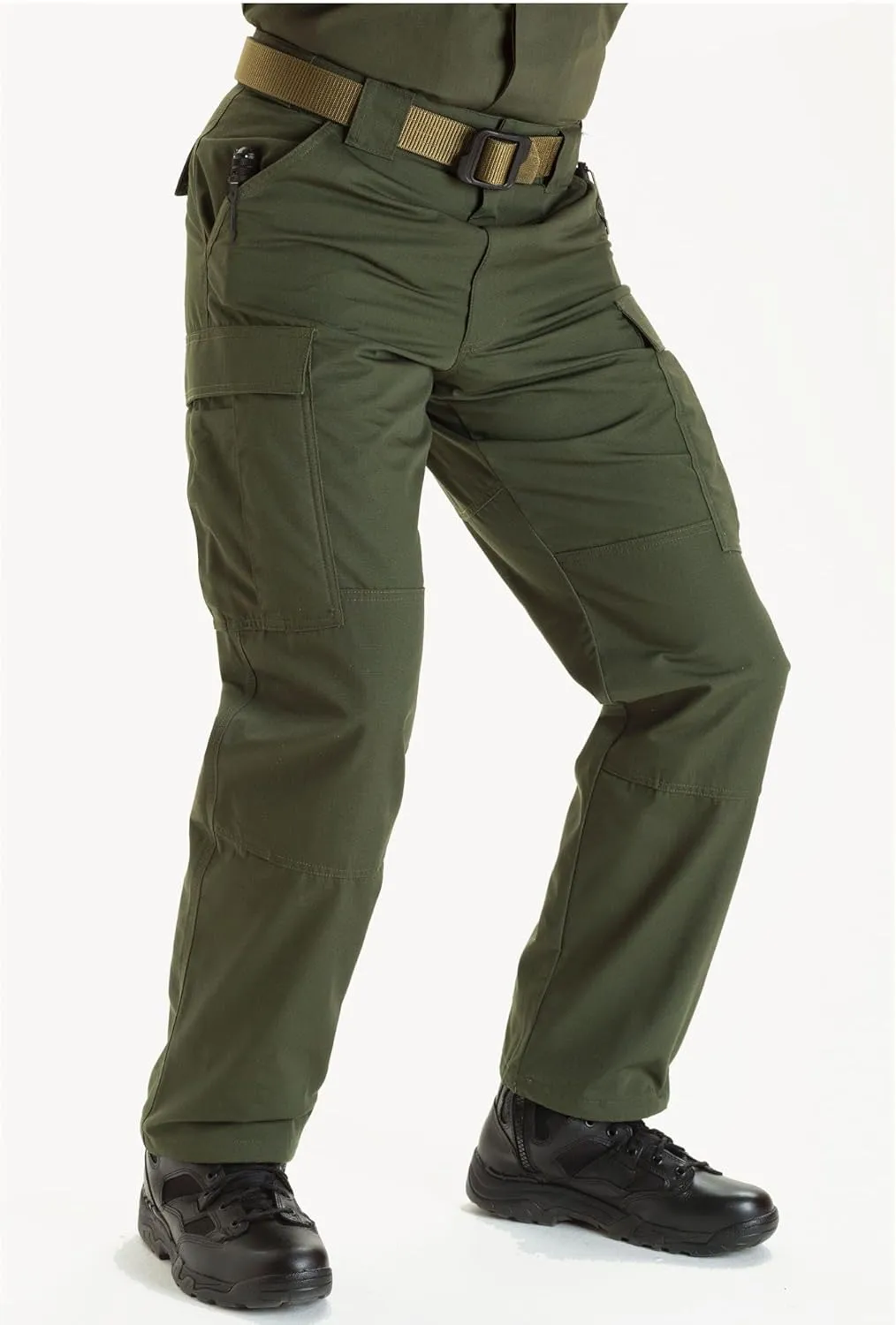 5.11 Tactical Pants for Men, TDU Ripstop Cargo Work Pant for Police, Operator, & Patrol, Style 74003ABR