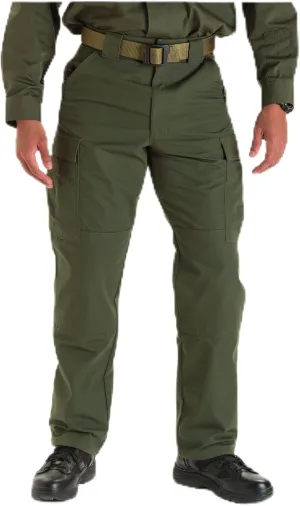 5.11 Tactical Pants for Men, TDU Ripstop Cargo Work Pant for Police, Operator, & Patrol, Style 74003ABR