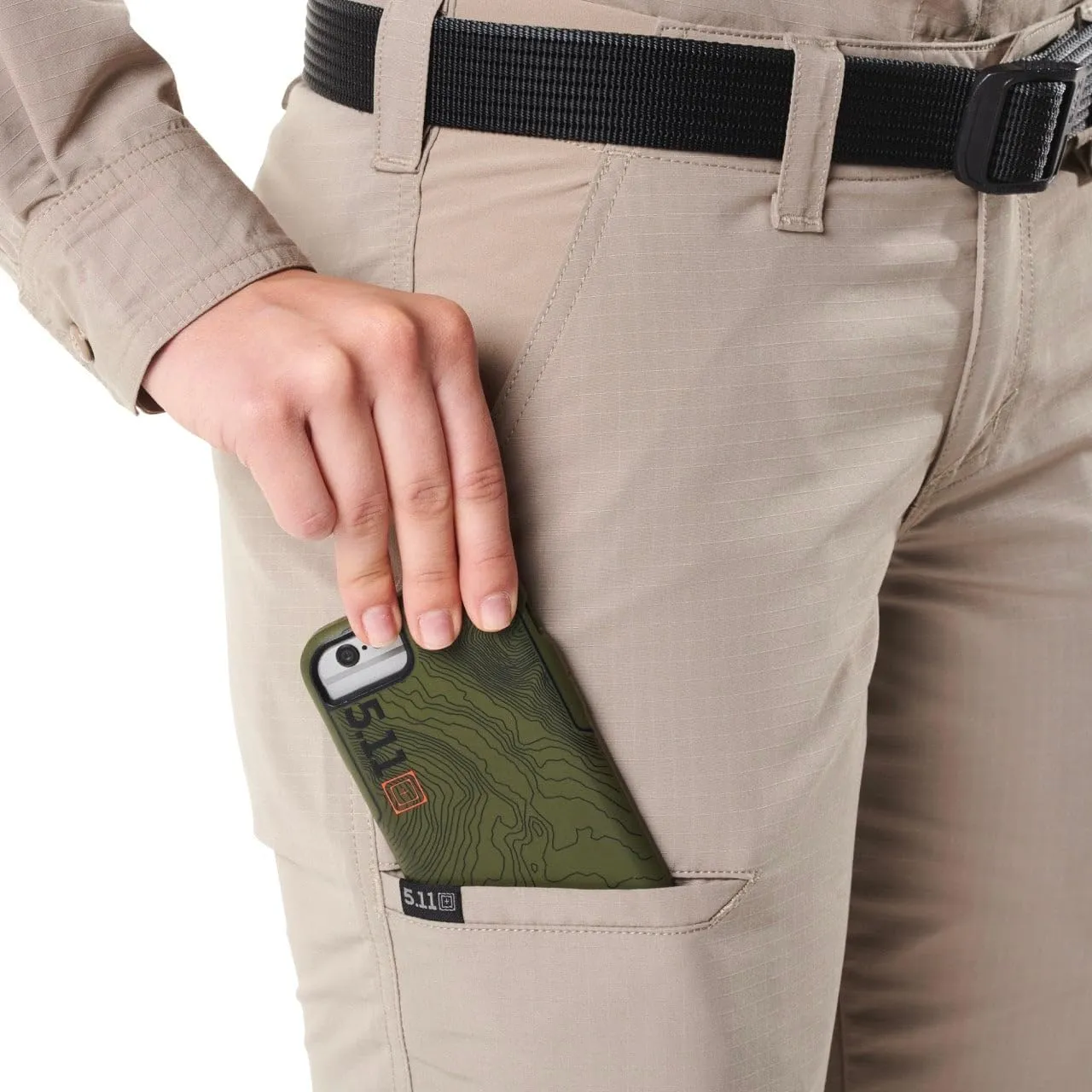 5.11 Tactical Women's Fast-Tac Urban Pants, Straight Fit, 5 Pockets, Style 64420