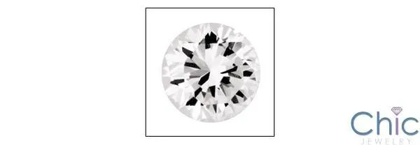 .75 Round Brilliant Cubic Zirconia CZ Loose stone