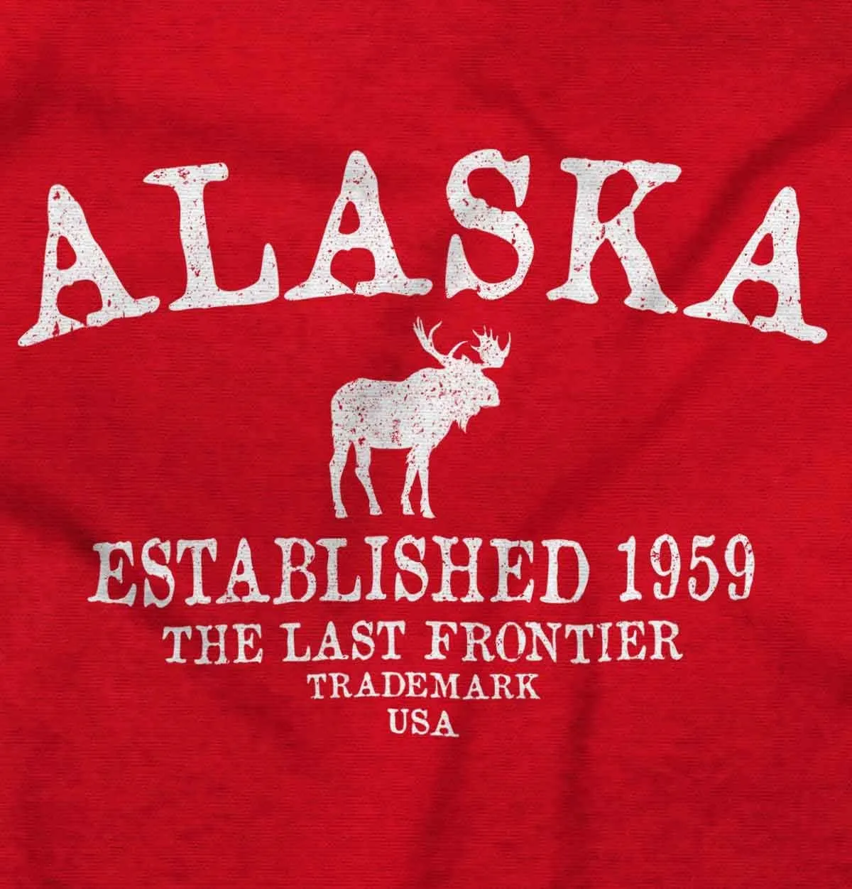 Alaska Vintage Established Hipster Hoodie Sweatshirt Women Men