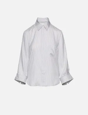 Boyfriend Silk Shirt