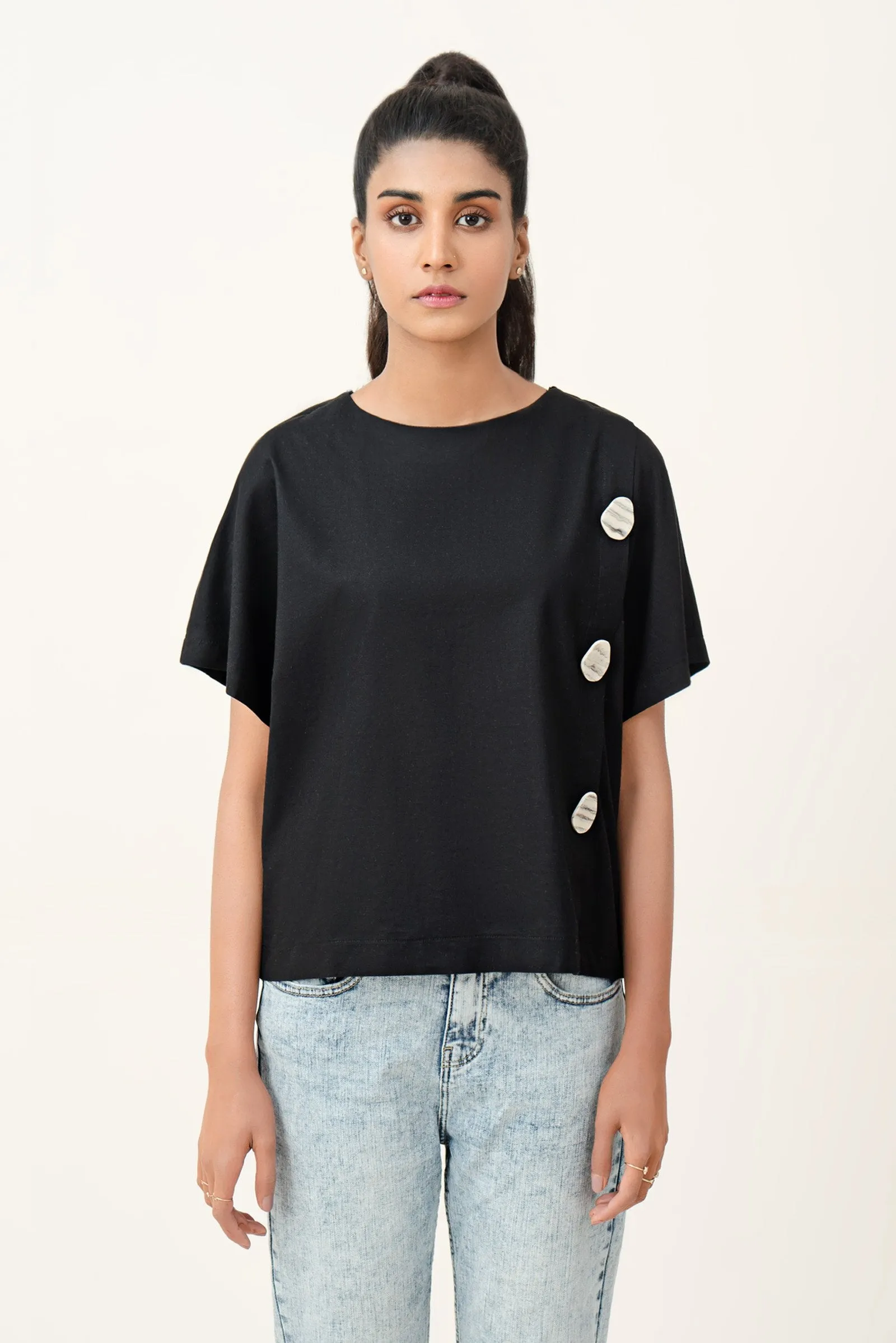 Buttoned Design Shirt
