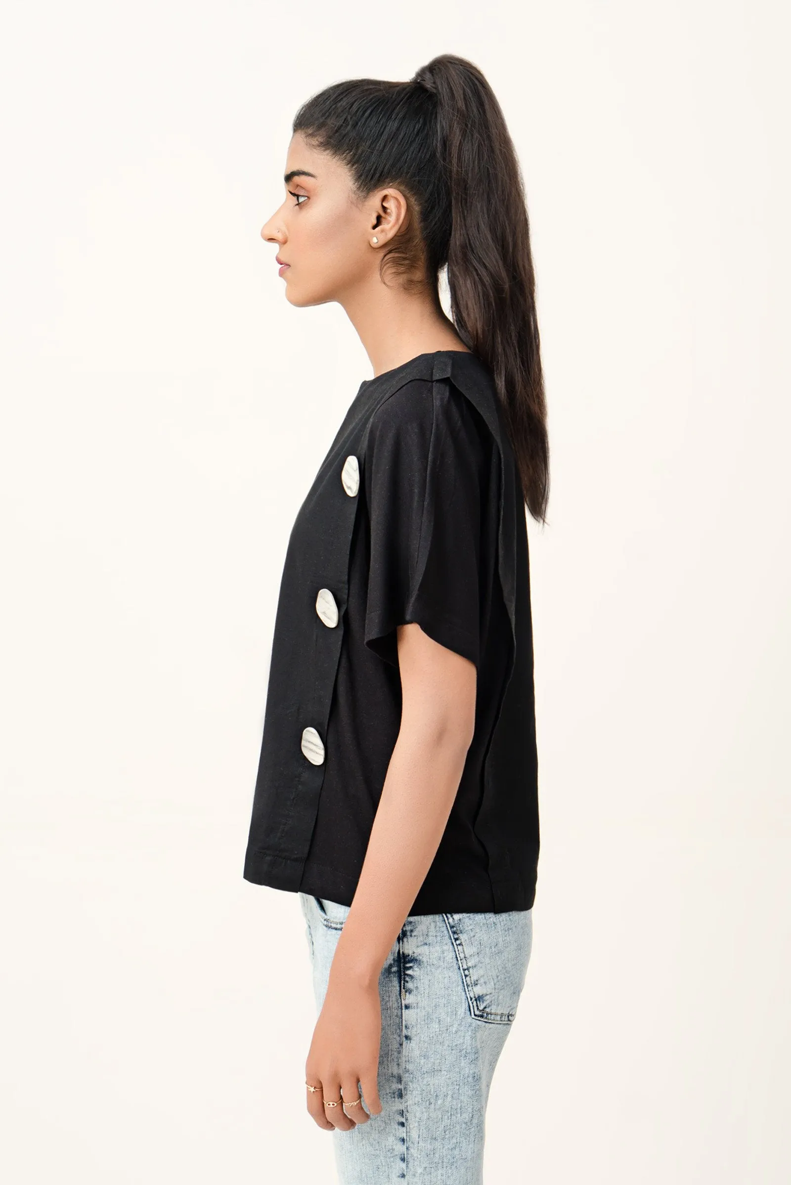 Buttoned Design Shirt