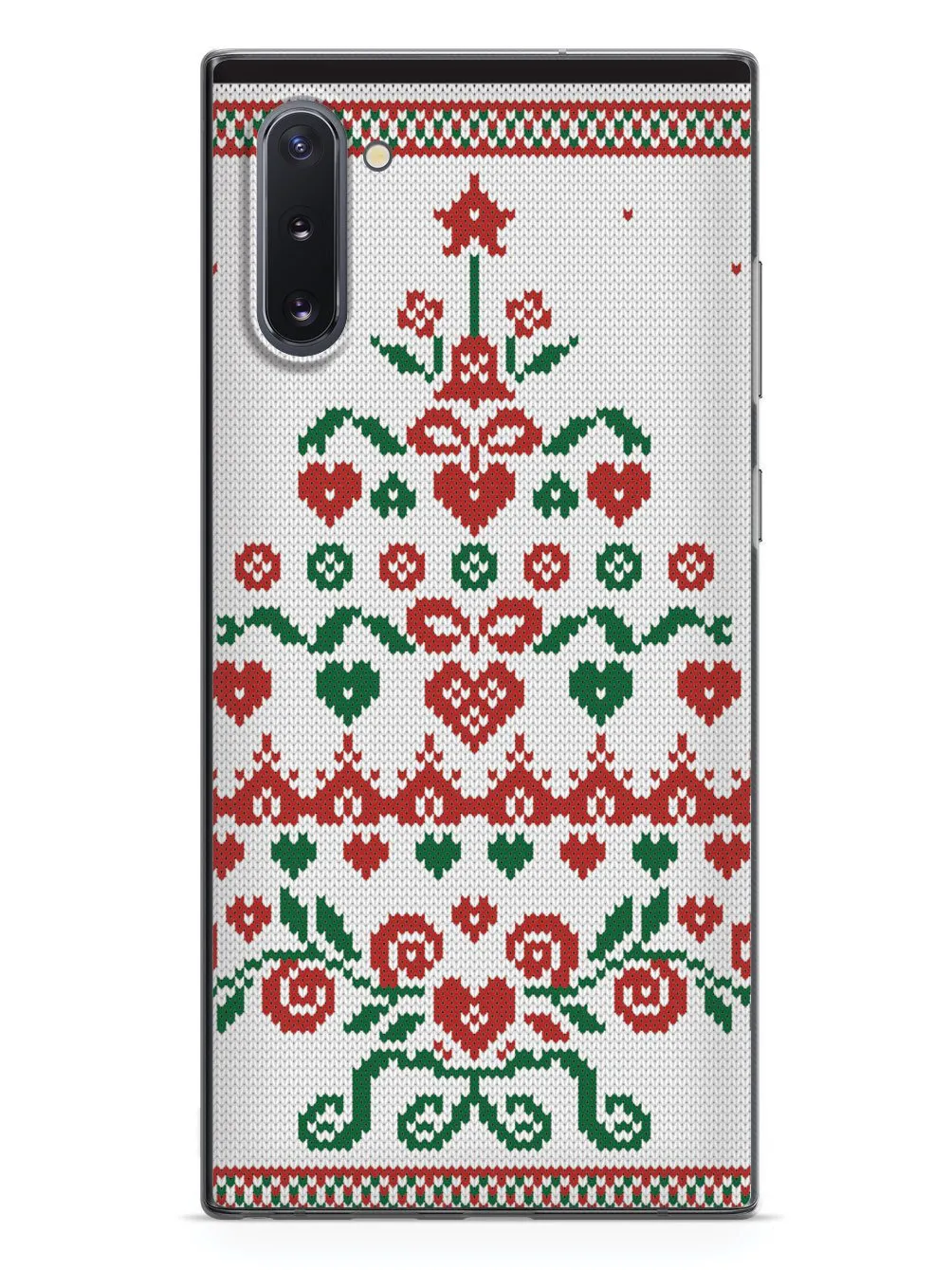 Christmas Tree Sweater Texture - Black Case