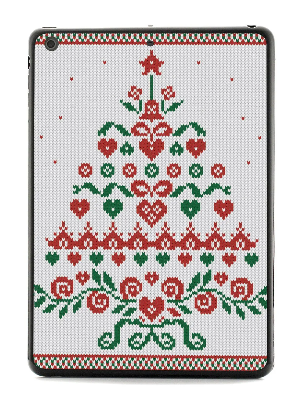 Christmas Tree Sweater Texture - Black Case