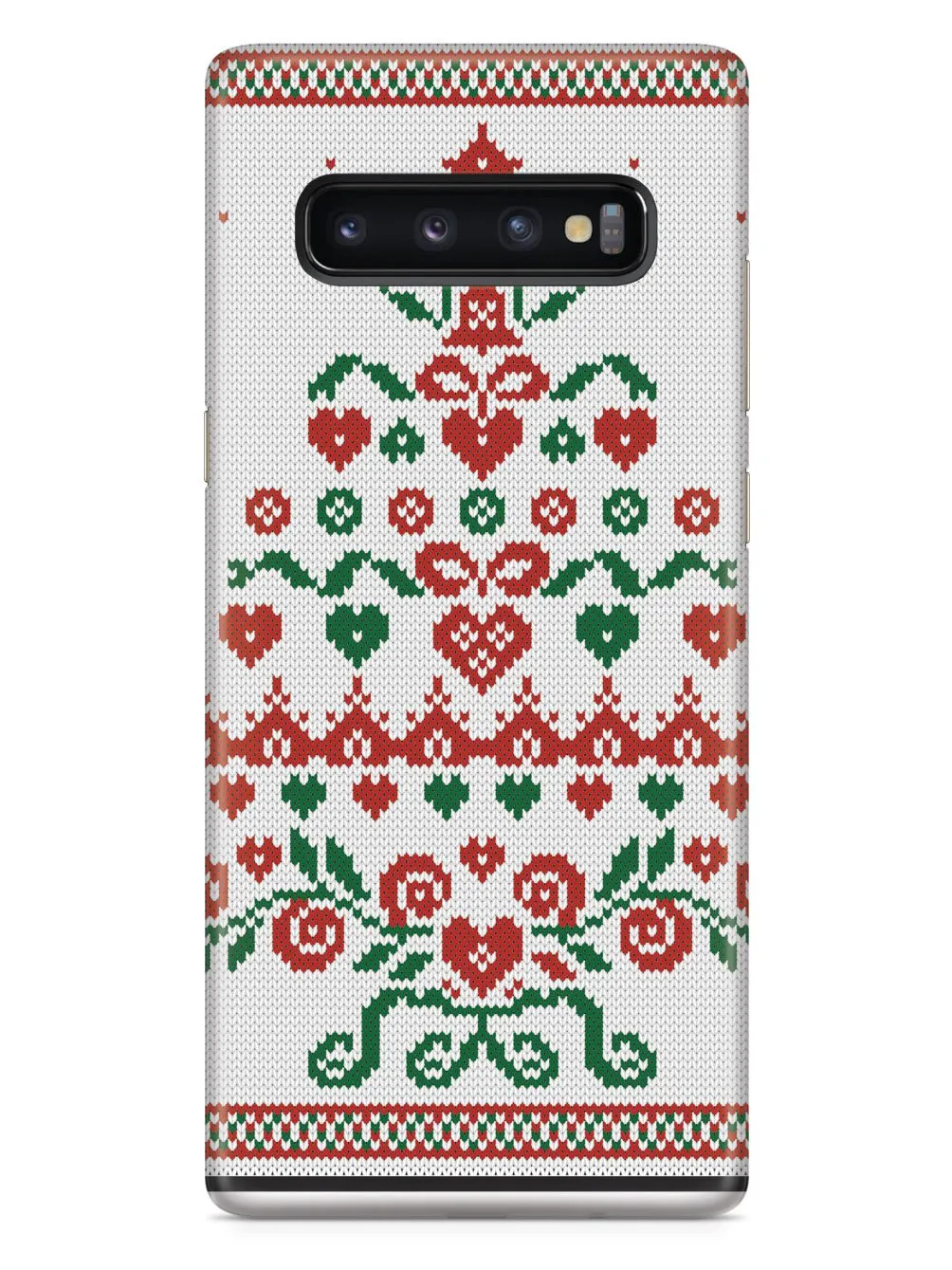 Christmas Tree Sweater Texture - Black Case