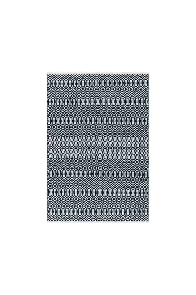 Halsey Monochrome Geometric Rug - 3 Sizes Available