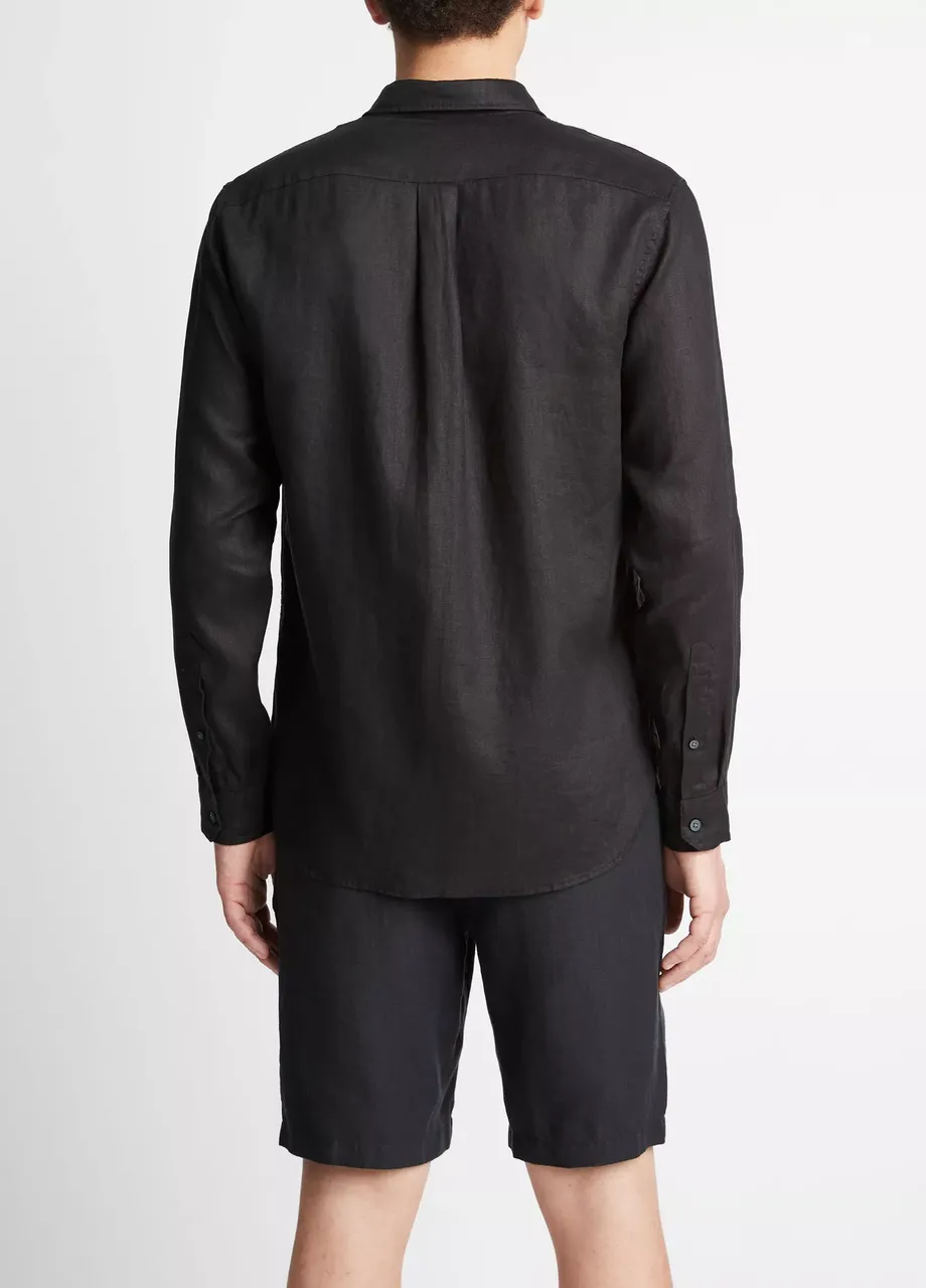 Linen Long-Sleeve Shirt