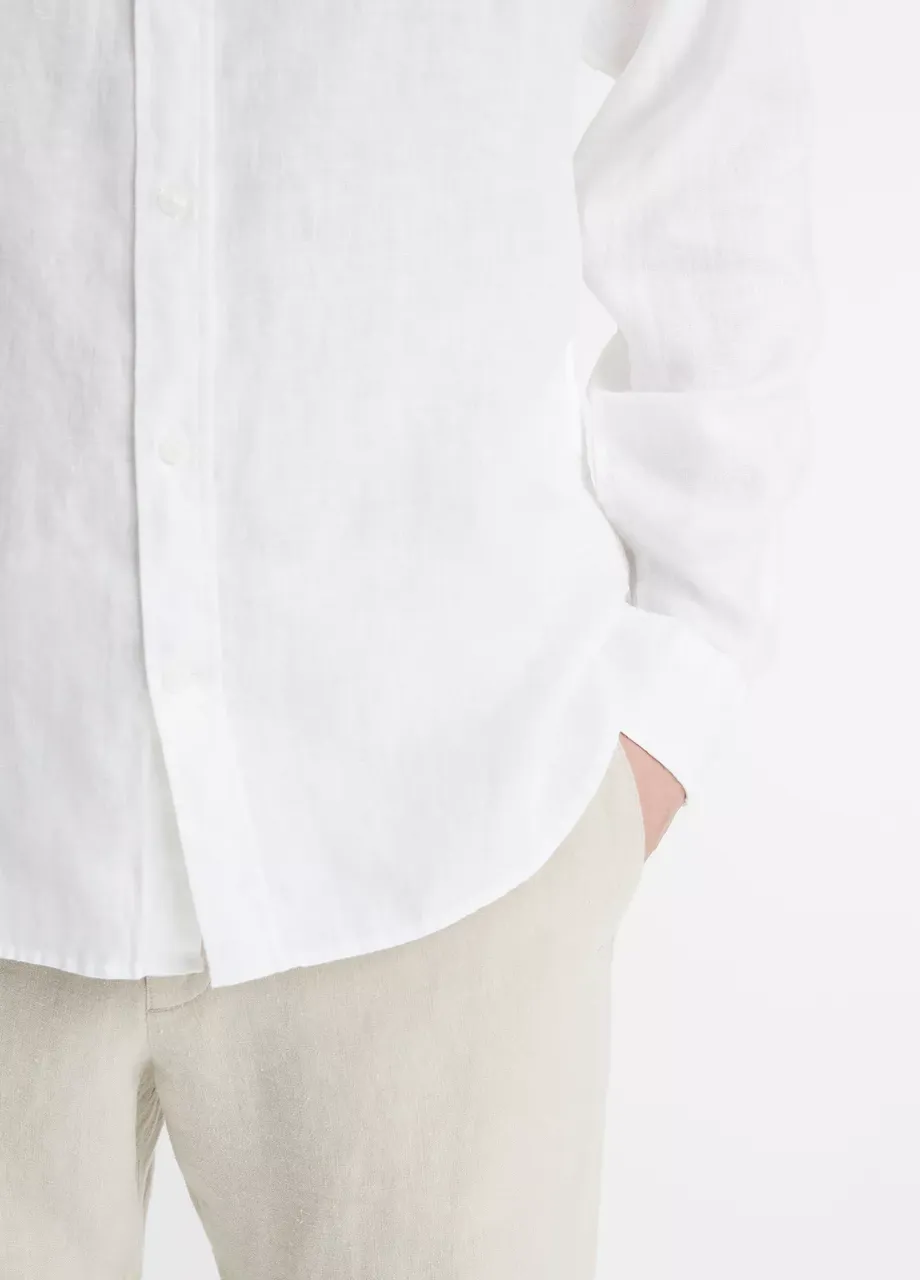 Linen Long-Sleeve Shirt