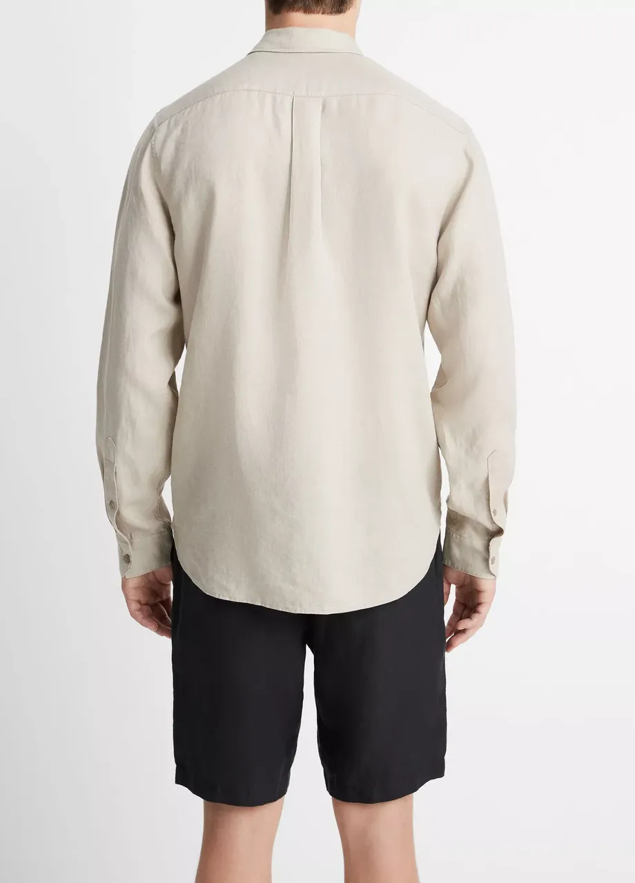 Linen Long-Sleeve Shirt
