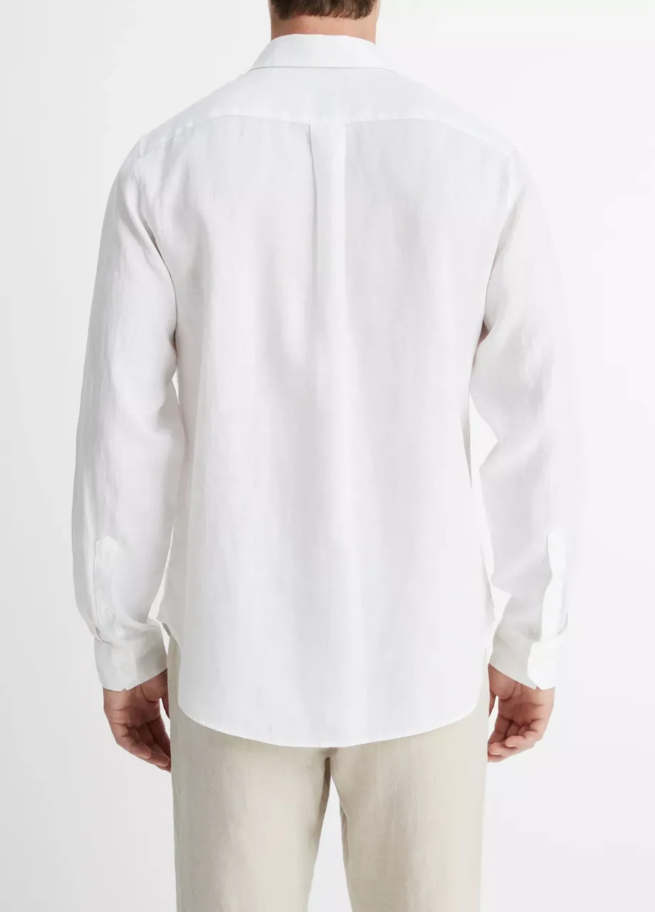 Linen Long-Sleeve Shirt