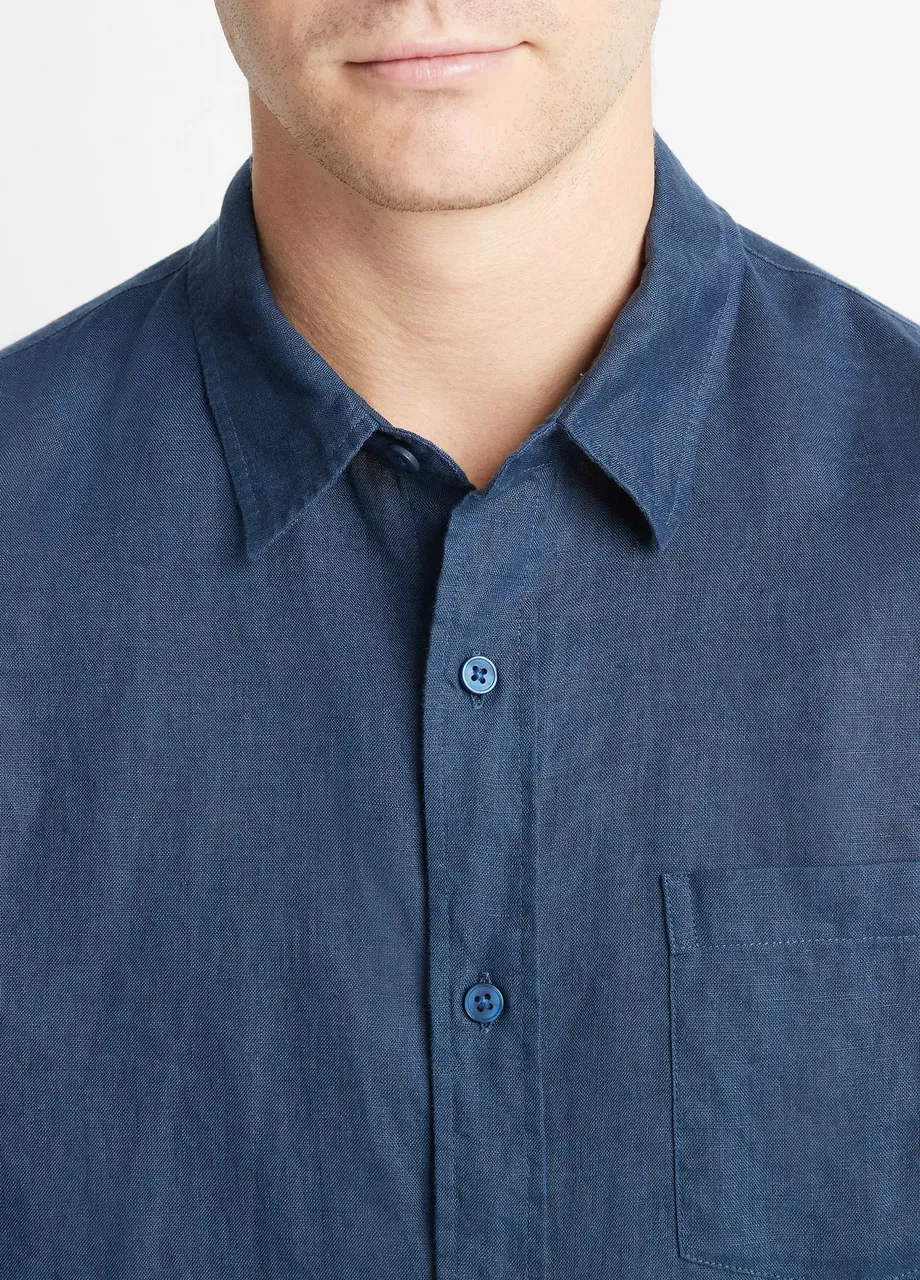 Linen Long-Sleeve Shirt