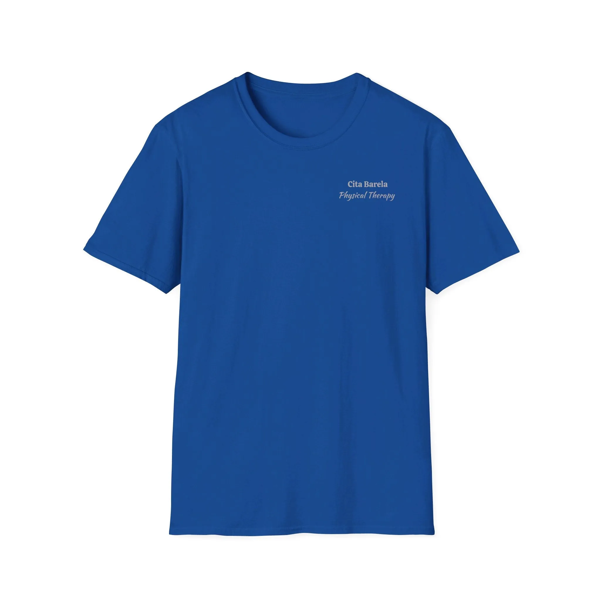 "Personalized" ClearSky Rehabilitation Hospital [Cita- Physical Therapy] [Front/Back Logo] | Unisex Softstyle T-Shirt