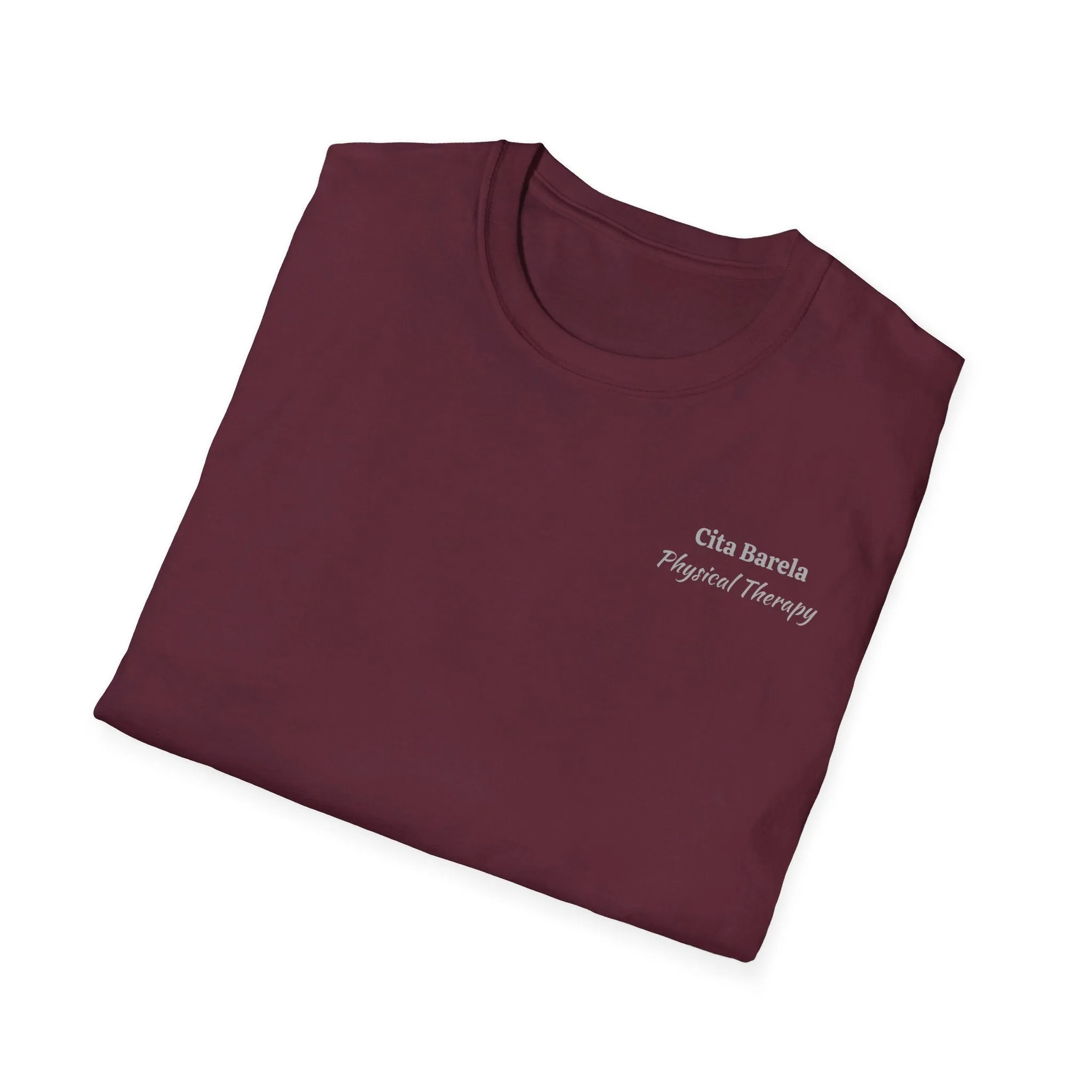 "Personalized" ClearSky Rehabilitation Hospital [Cita- Physical Therapy] [Front/Back Logo] | Unisex Softstyle T-Shirt