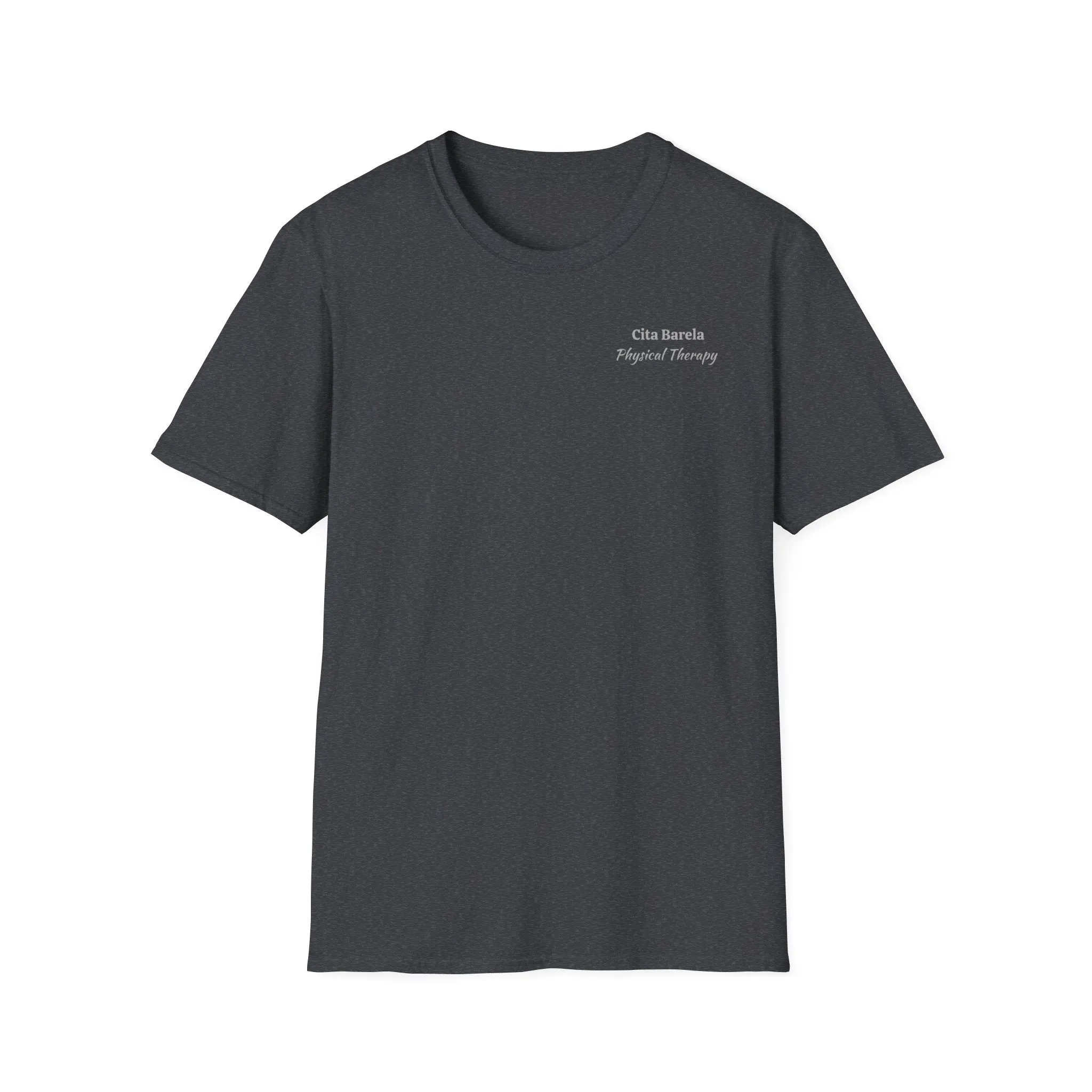 "Personalized" ClearSky Rehabilitation Hospital [Cita- Physical Therapy] [Front/Back Logo] | Unisex Softstyle T-Shirt