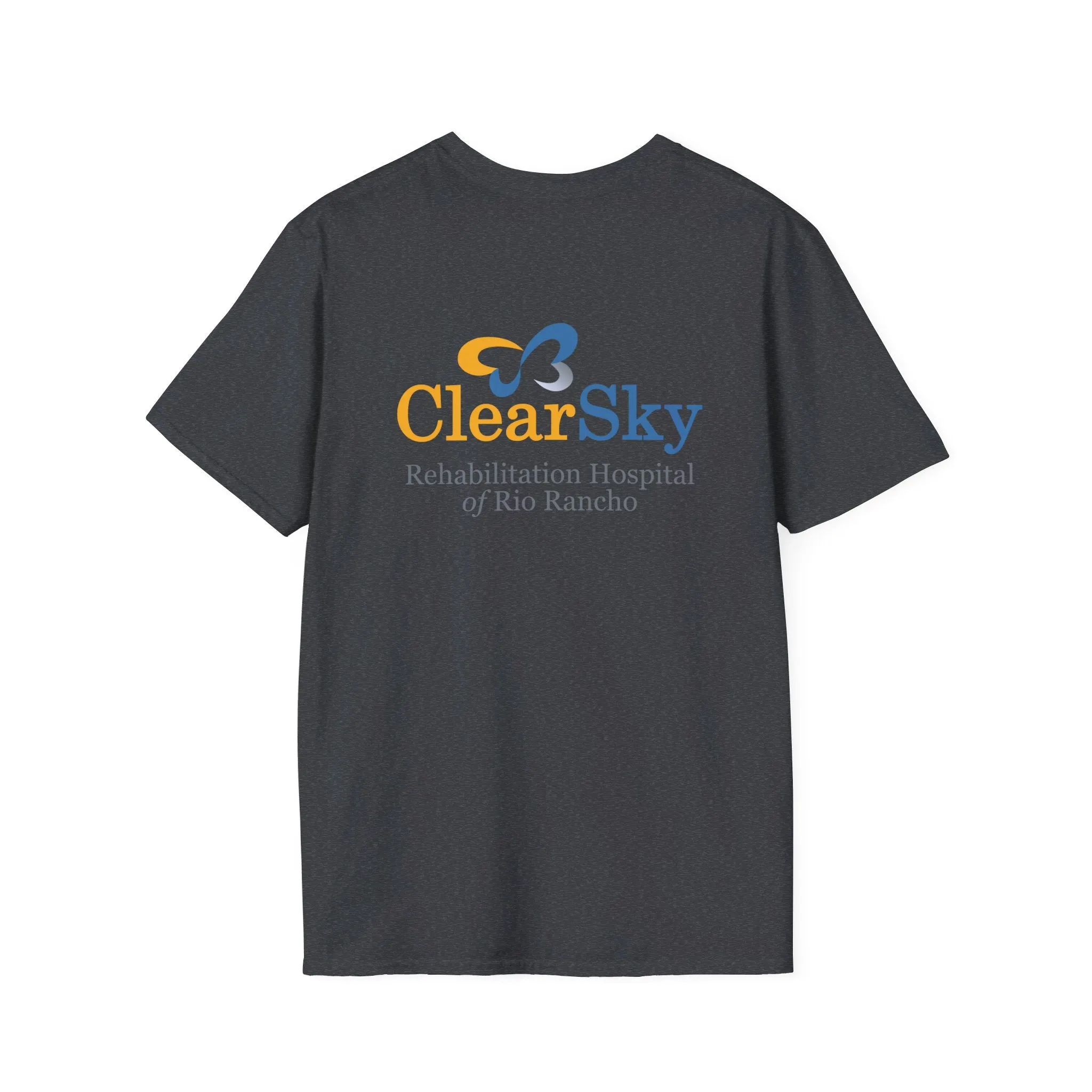 "Personalized" ClearSky Rehabilitation Hospital [Cita- Physical Therapy] [Front/Back Logo] | Unisex Softstyle T-Shirt