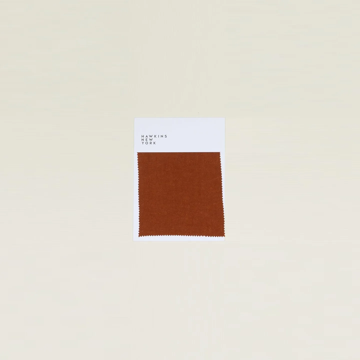 Simple Linen Swatch - Terracotta