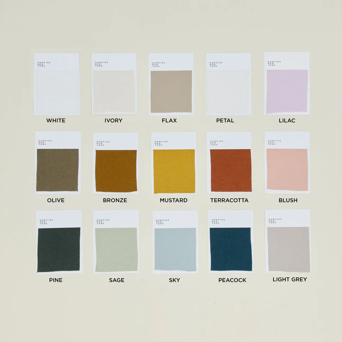 Simple Linen Swatch - Terracotta