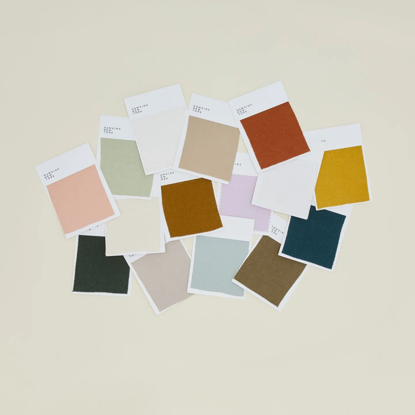 Simple Linen Swatch - Terracotta