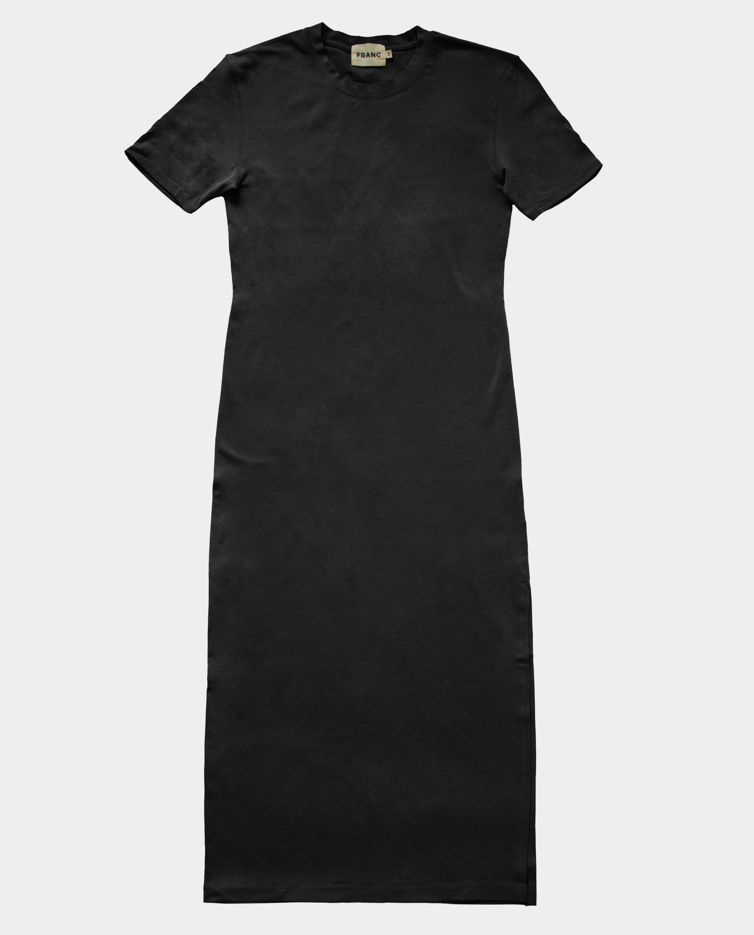 The Maxi T-Shirt Dress in Black