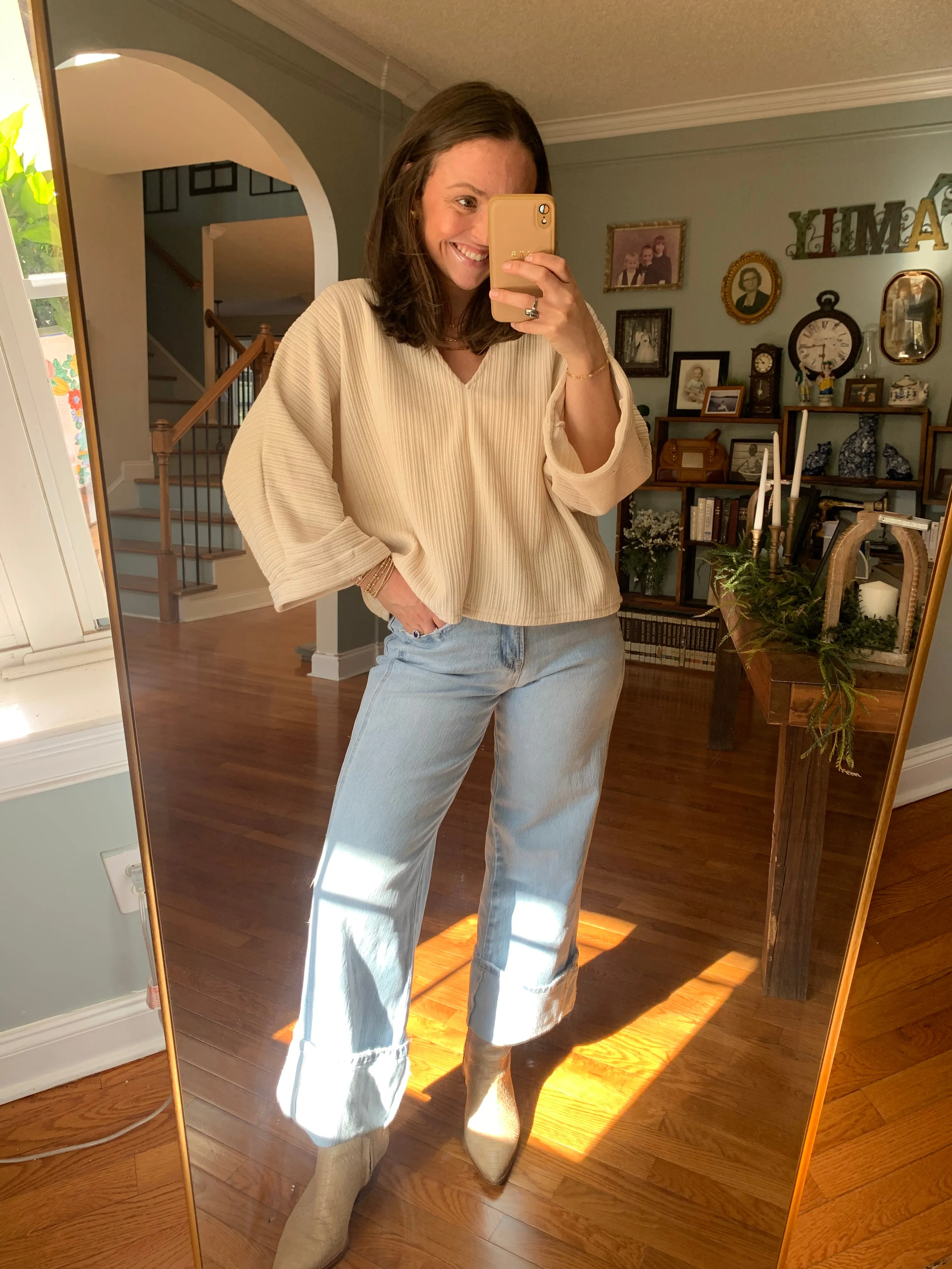 Toasty Texture Knit Sweater