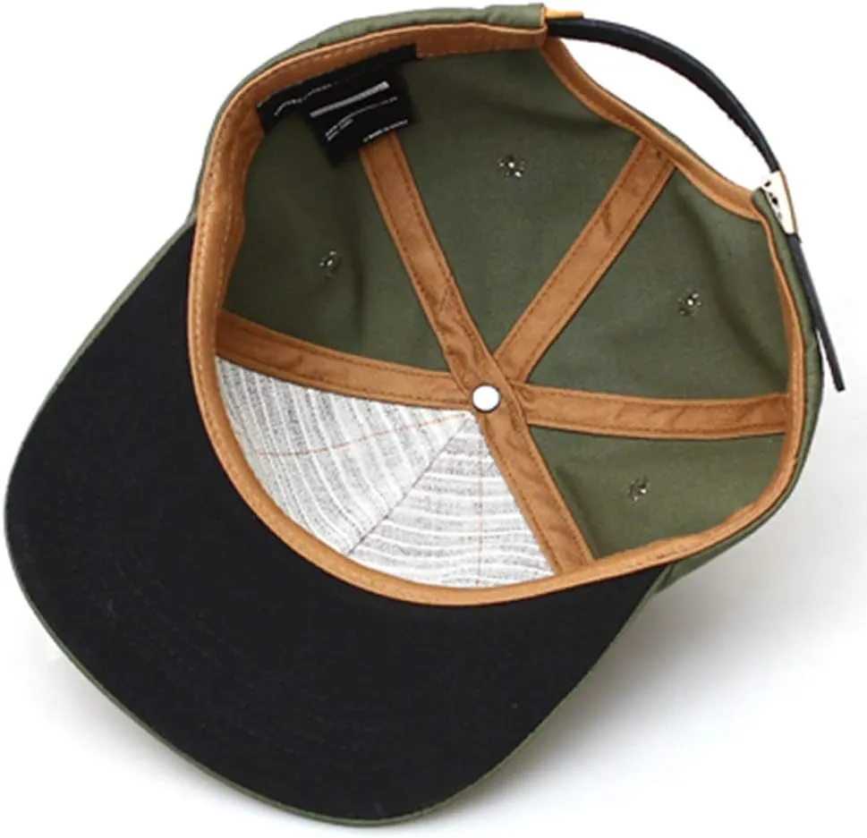 UNDERCONTROL Bold Logo Classic Soft Snapback Flat Brim Size Adjustable Trucker Dad Cap Unisex UV Protect Baseball Hat Korea