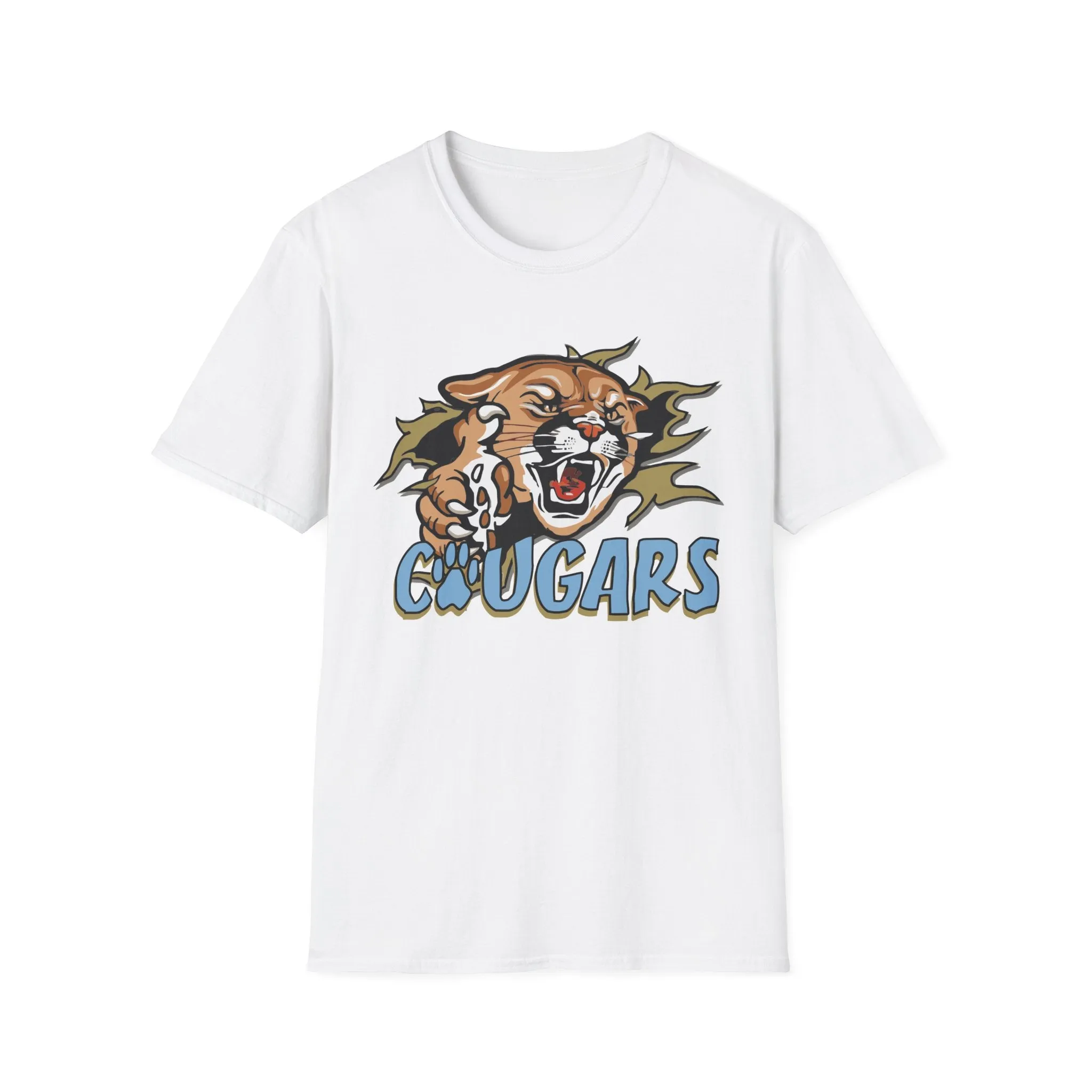 Unisex Softstyle T-Shirt - Cougars