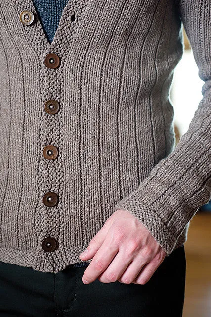 Vertical Stripes Cardigan