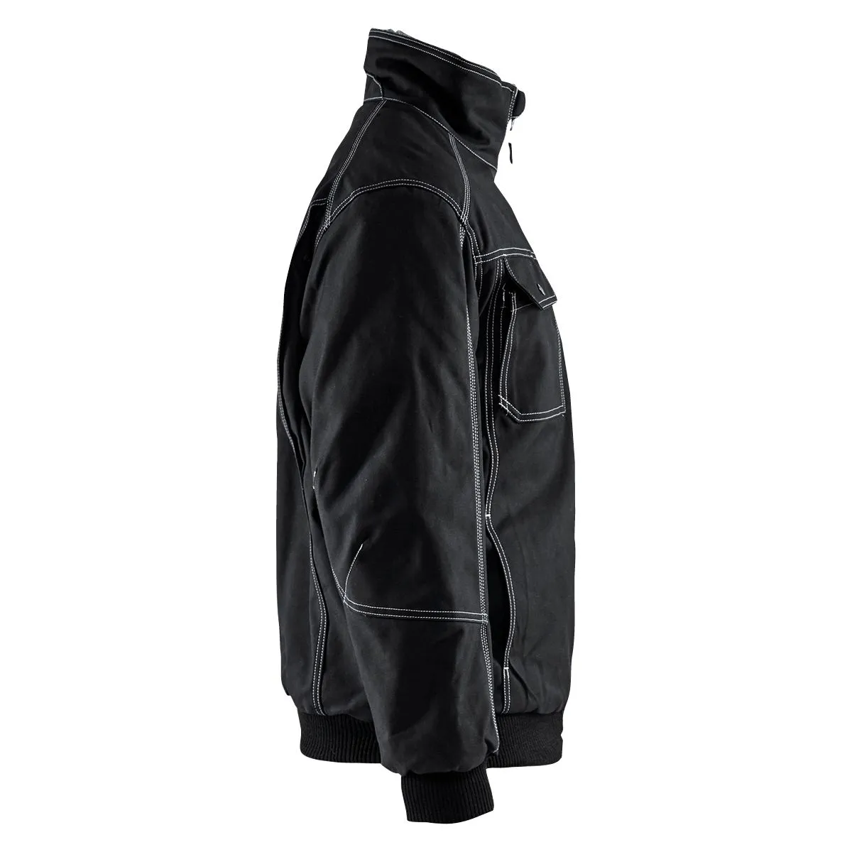 Winter&#x20;Pilot&#x20;Jacket&#x20;4916&#x20;Zwart&#x20;-&#x20;Bl&#xE5;kl&#xE4;der